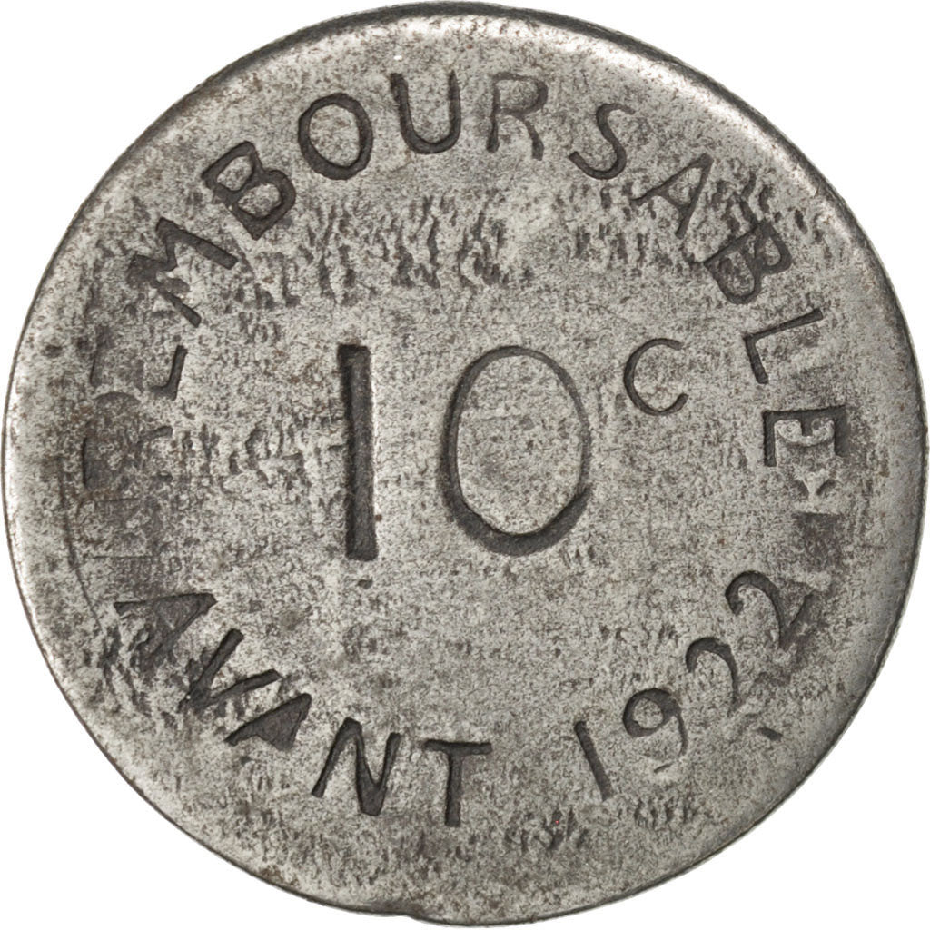 Coin, France, 10 Centimes, 1917, EF(40-45), Iron, Elie:10.2