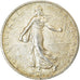 Moneda, Francia, Semeuse, 2 Francs, 1914, Paris, MBC, Plata, KM:845.1