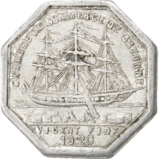 France, 10 Centimes, 1920, EF(40-45), Aluminium, Elie #10.3, 0.73