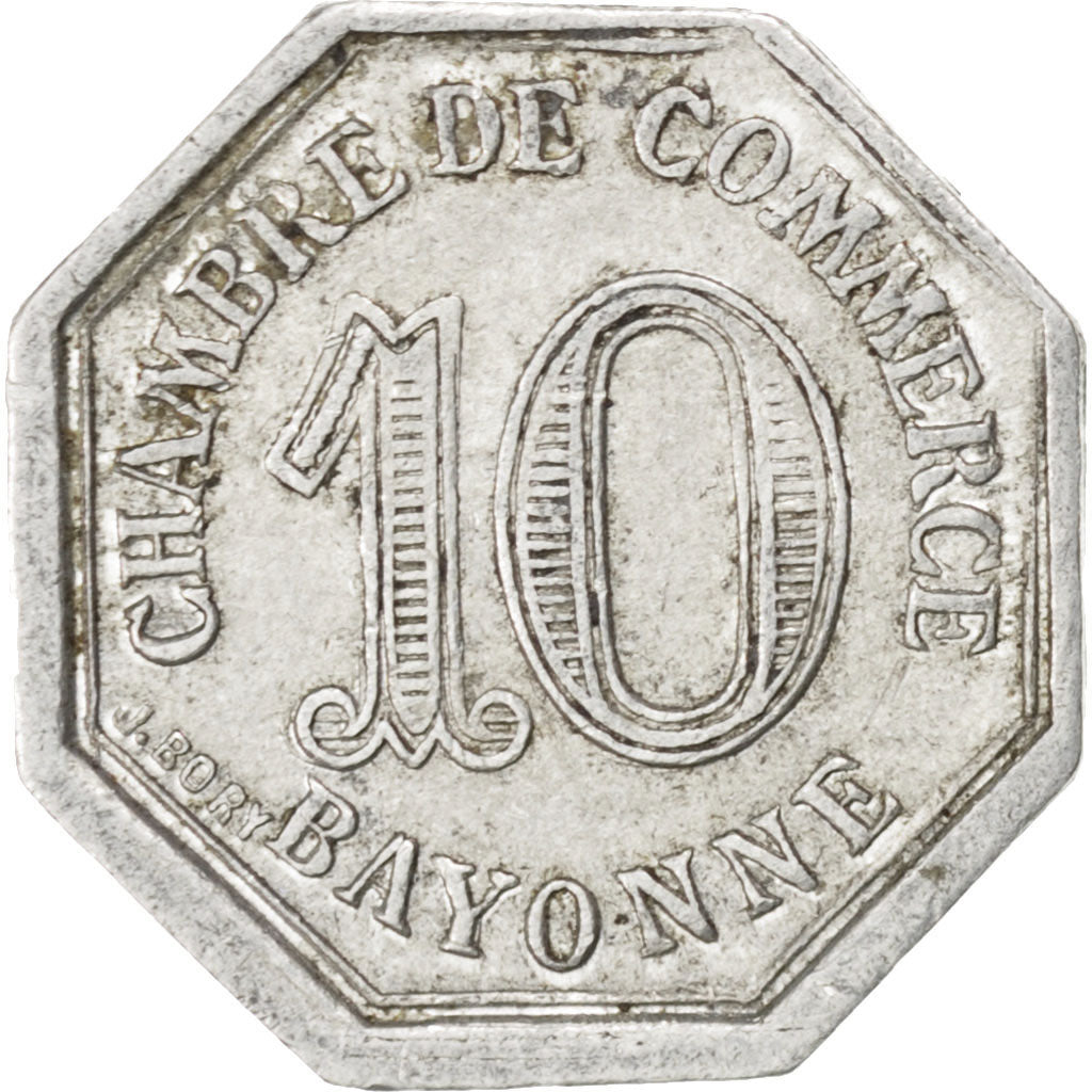 France, 10 Centimes, 1920, EF(40-45), Aluminium, Elie #10.3, 0.73