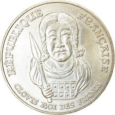 Münze, Frankreich, Clovis, 100 Francs, 1996, VZ, Silber, KM:1180, Gadoury:953