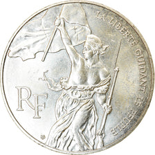 Moneda, Francia, Liberté guidant le peuple, 100 Francs, 1993, EBC, Plata