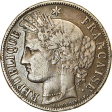 Moneta, Francia, Cérès, 5 Francs, 1851, Paris, MB+, Argento, KM:761.1