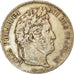 Moneta, Francia, Louis-Philippe, 5 Francs, 1832, Lyon, MB+, Argento, KM:749.4