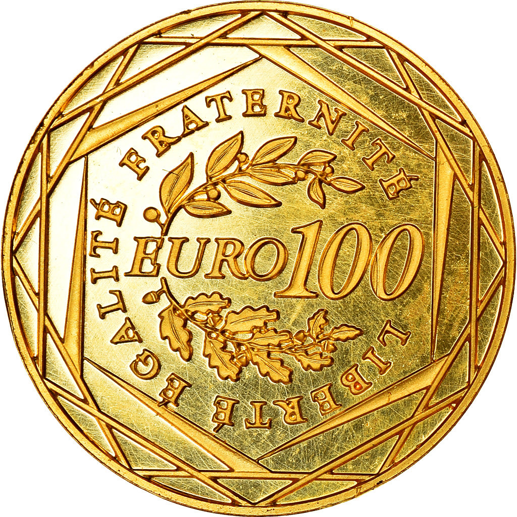 Frankrijk, 100 Euro, 2008, FDC, Goud, Gadoury:EU289, KM:1536