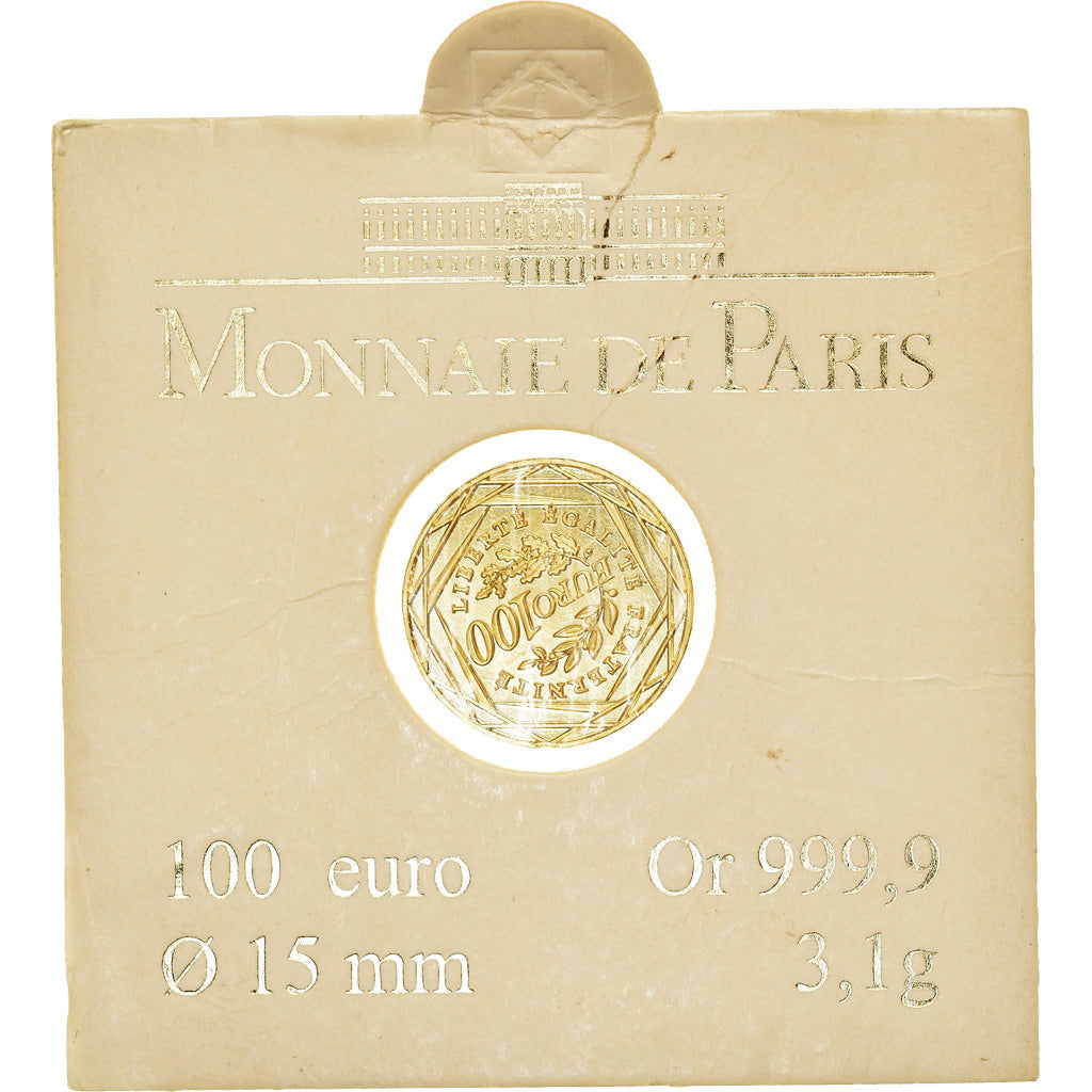 France, 100 Euro, 2008, FDC, Or, Gadoury:EU289, KM:1536