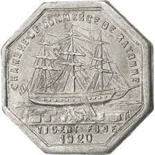 Bayonne, Chambre de Commerce, 10 Centimes 1920, Elie 10.3