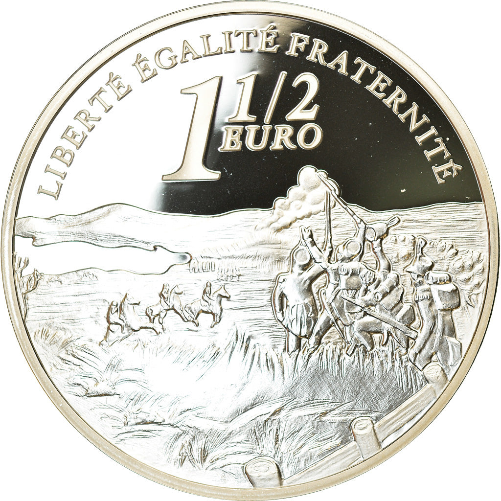 Francia, 1-1/2 Euro, 2005, Proof, FDC, Argento, KM:1431