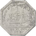 France, 25 Centimes, 1920, VF(30-35), Aluminium, Elie #10.4, 0.90