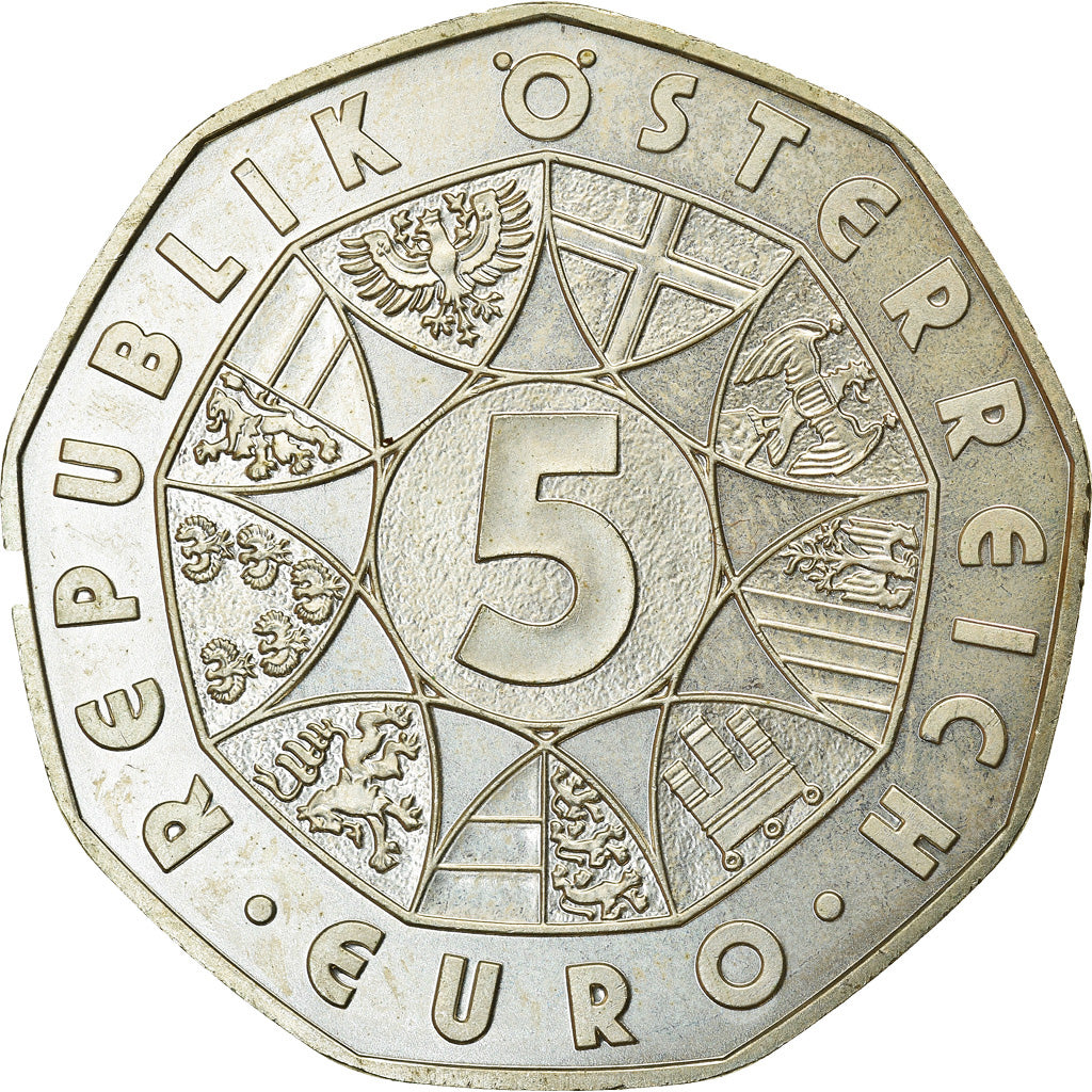 Österreich, 5 Euro, 2009, UNZ, Silber, KM:3170