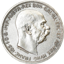 Münze, Ungarn, Franz Joseph I, Korona, 1916, VZ, Silber, KM:492