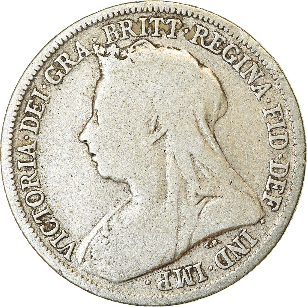 Monnaie, Grande-Bretagne, Victoria, Shilling, 1899, TB, Argent, KM:780