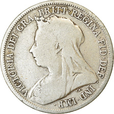 Monnaie, Grande-Bretagne, Victoria, Shilling, 1899, TB, Argent, KM:780