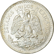 Moneda, México, 50 Centavos, 1939, Mexico City, EBC, Plata, KM:447