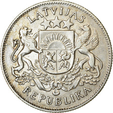 Münze, Latvia, 2 Lati, 1926, SS, Silber, KM:8