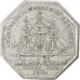 France, 50 Centimes, 1920, AU(50-53), Aluminium, Elie #10.5, 1.30