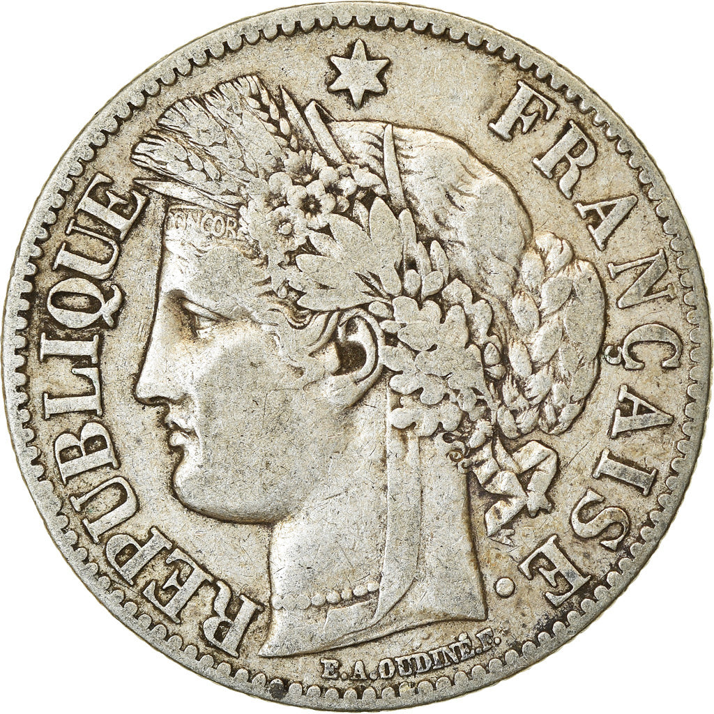 Monnaie, France, Cérès, 2 Francs, 1881, Paris, TB+, Argent, KM:817.1, Le