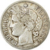 Moneta, Francia, Cérès, 2 Francs, 1887, Paris, MB+, Argento, KM:817.1