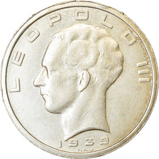 Moneta, Belgio, 50 Francs, 50 Frank, 1939, BB+, Argento, KM:121
