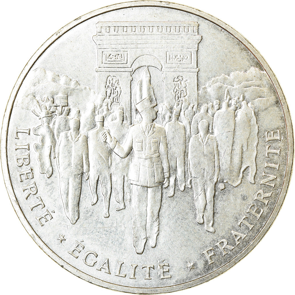 Monnaie, France, Libération de Paris, 100 Francs, 1994, TTB+, Argent