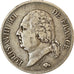 Coin, France, Louis XVIII, 5 Francs, 1823, Lille, EF(40-45)
