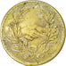 France, 20 Centimes, VF(20-25), Brass, Elie #15.2, 4.17