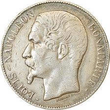 Coin, France, Napoléon III, 5 Francs, 1852, Paris, VF(20-25), Silver, KM:773.1