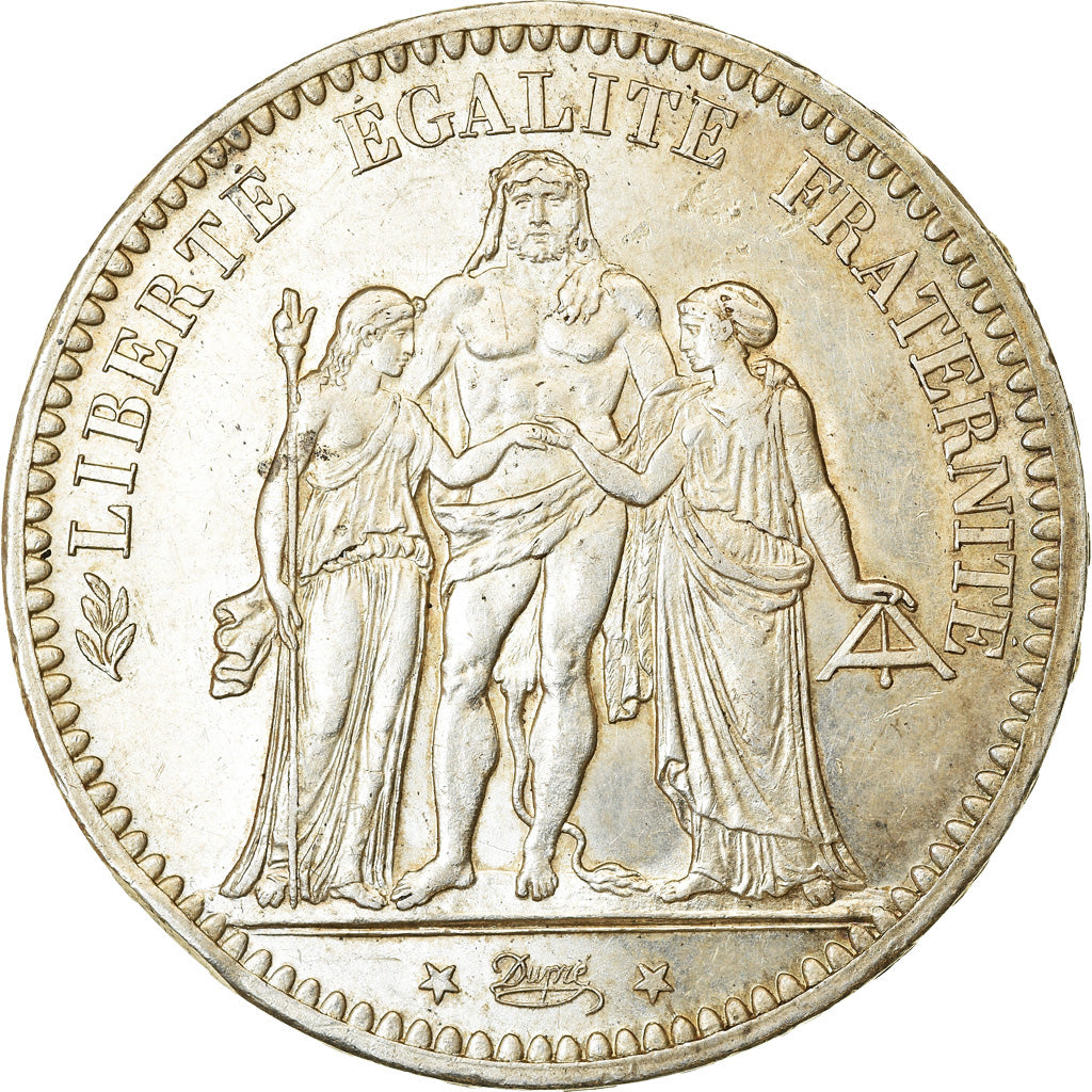 Coin, France, Hercule, 5 Francs, 1873, Paris, AU(50-53), Silver, KM:820.1