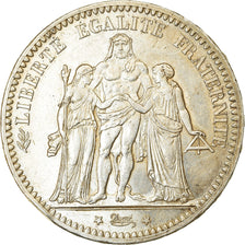 Coin, France, Hercule, 5 Francs, 1873, Paris, AU(50-53), Silver, KM:820.1