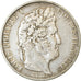 Moneta, Francja, Louis-Philippe, 5 Francs, 1845, Strasbourg, EF(40-45), Srebro