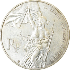 Münze, Frankreich, Liberté guidant le peuple, 100 Francs, 1993, Paris, SS+