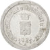 France, 10 Centimes, 1921, EF(40-45), Aluminium, Elie #20.2, 1.58