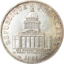 Moneta, Francja, Panthéon, 100 Francs, 1985, Paris, AU(50-53), Srebro