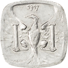 France, 5 Centimes, 1917, AU(50-53), Aluminium, Elie #10.1, 0.91