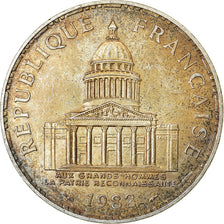 Moneta, Francia, Panthéon, 100 Francs, 1982, Paris, BB+, Argento, KM:951.1