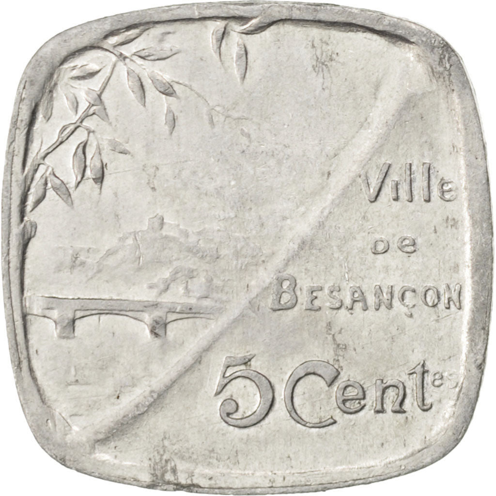 Besançon, 5 Centimes 1917, Elie 10.1
