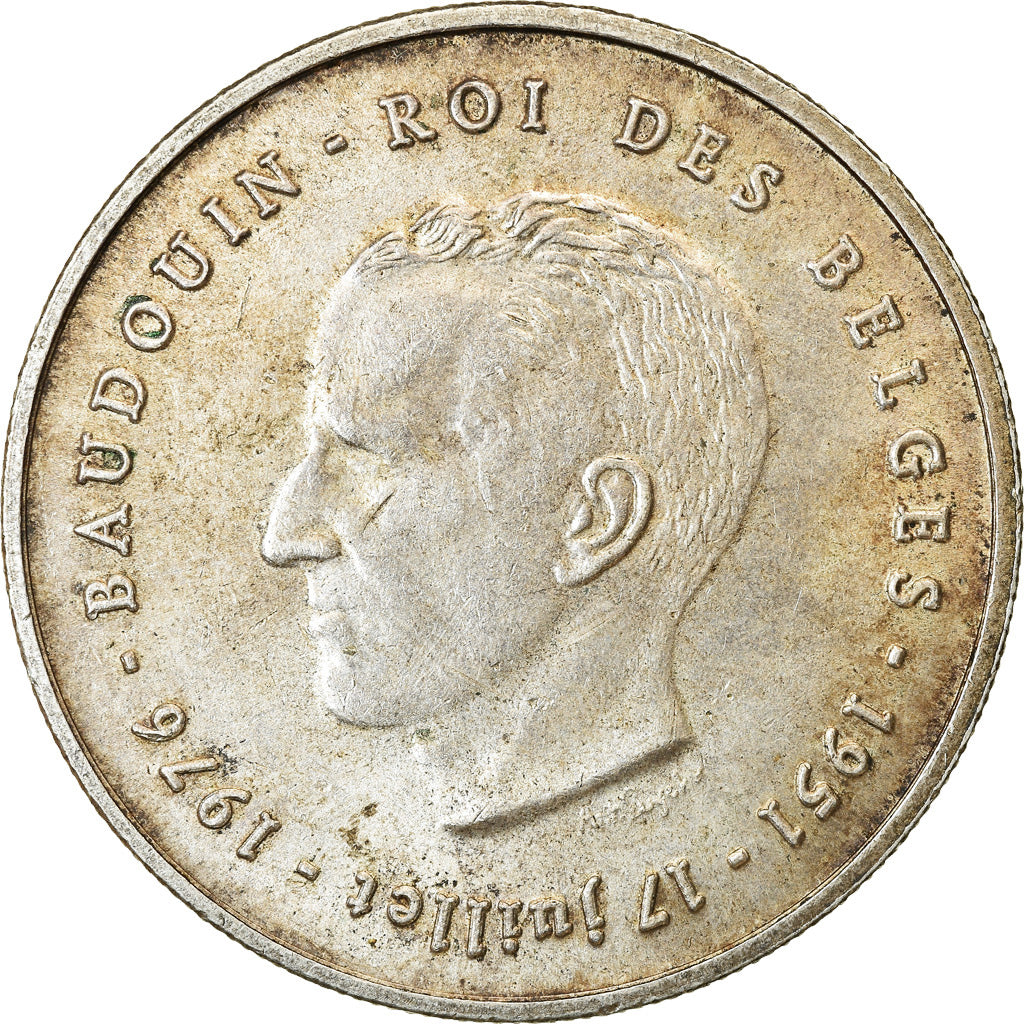Moneta, Belgio, 250 Francs, 250 Frank, 1976, Brussels, BB, Argento, KM:158.1