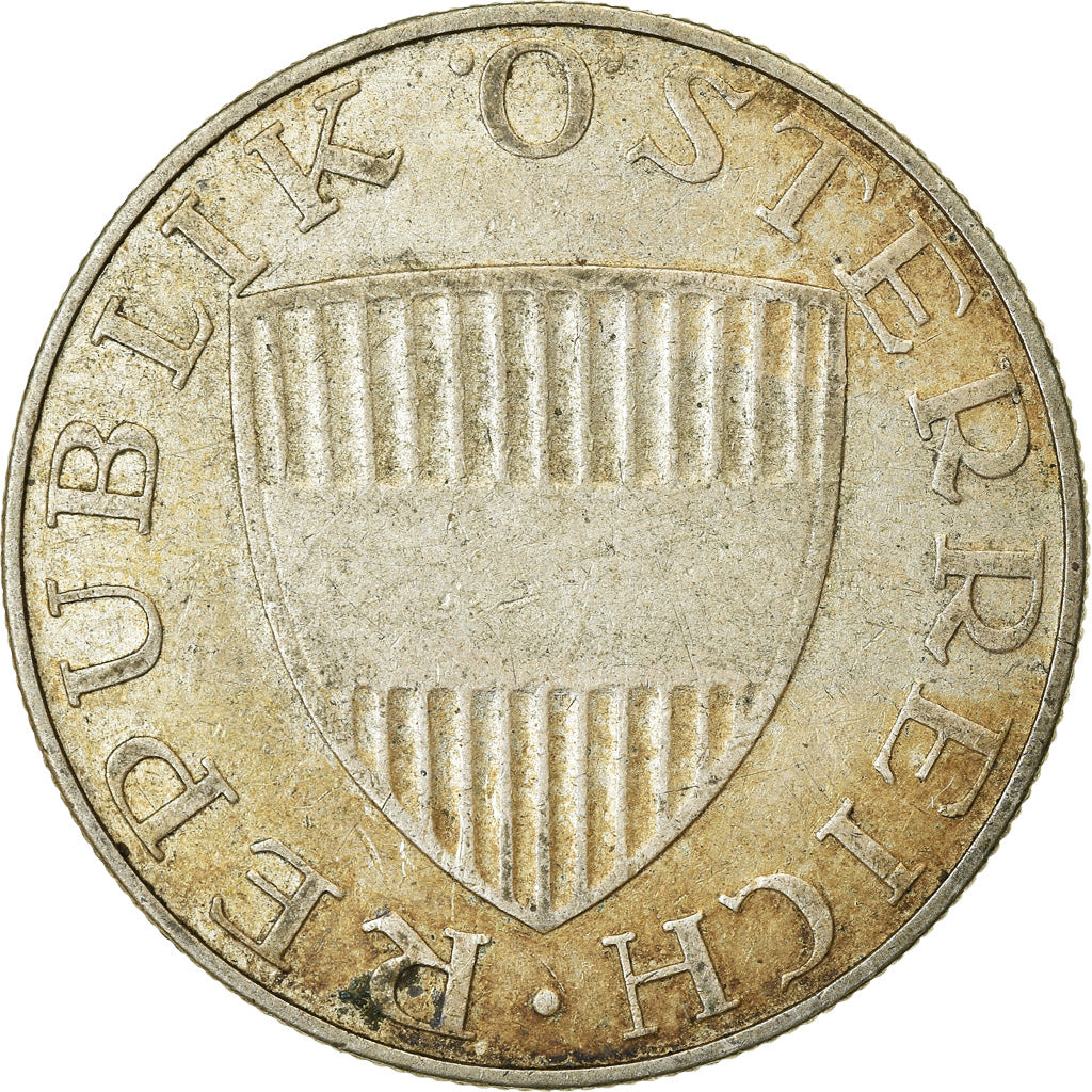 Moneta, Austria, 10 Schilling, 1958, VF(30-35), Srebro, KM:2882