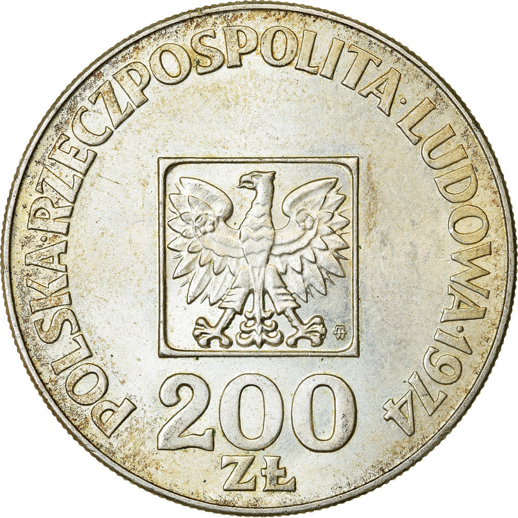 Monnaie, Pologne, 200 Zlotych, 1974, Warsaw, SUP+, Argent, KM:72