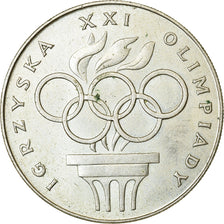 Coin, Poland, 200 Zlotych, 1976, Warsaw, AU(50-53), Silver, KM:86