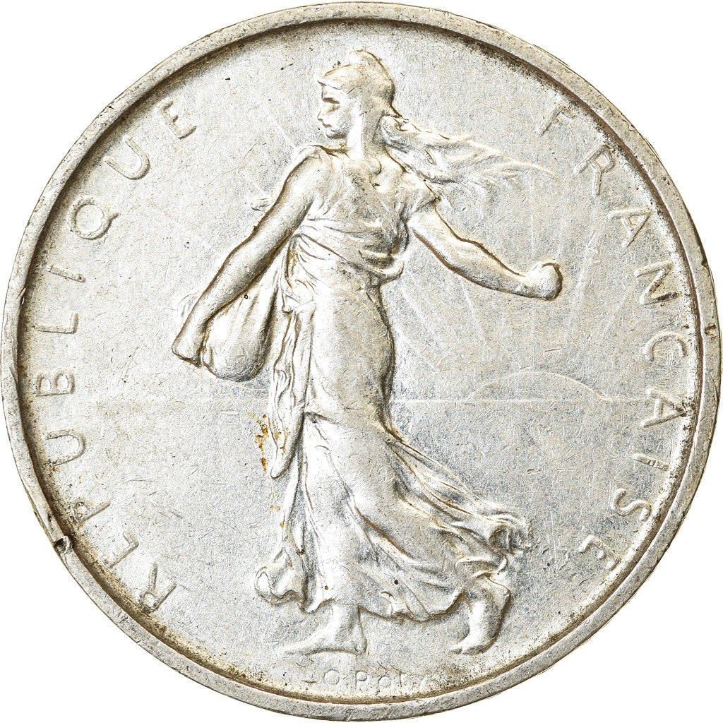 Münze, Frankreich, Semeuse, 5 Francs, 1967, Paris, SS, Silber, KM:926