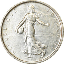Coin, France, Semeuse, 5 Francs, 1967, Paris, AU(50-53), Silver, KM:926