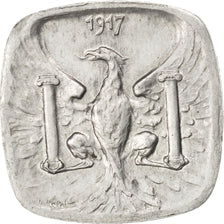 Francia, 10 Centimes, 1917, SPL-, Alluminio, Elie:10.2