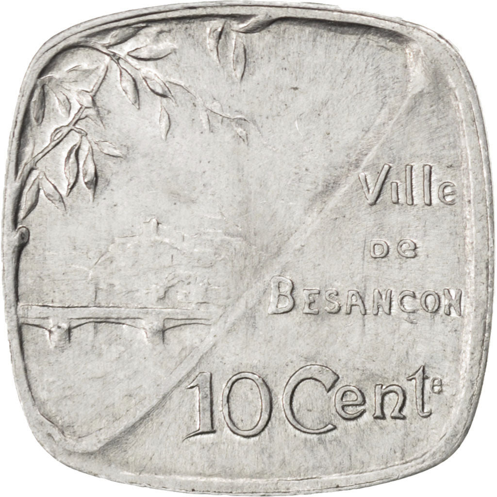 Francia, 10 Centimes, 1917, SPL-, Alluminio, Elie:10.2