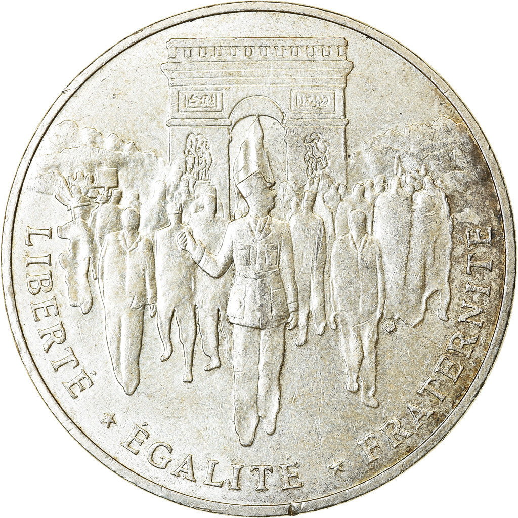 Münze, Frankreich, Libération de Paris, 100 Francs, 1994, SS+, Silber