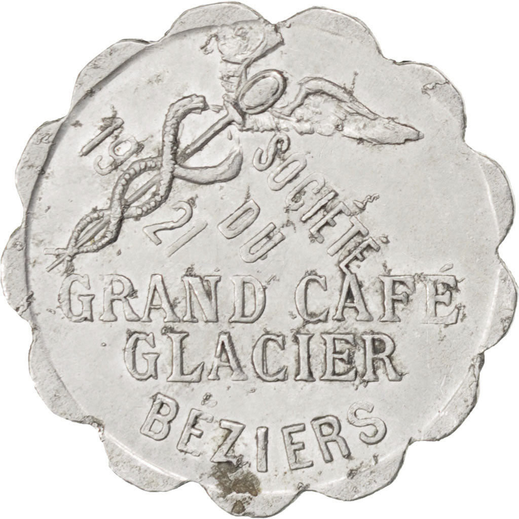 France, 10 Centimes, 1921, EF(40-45), Aluminium, Elie #55.1, 1.05