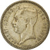 Moneda, Bélgica, Albert I, 20 Francs, 20 Frank, 1934, BC+, Plata, KM:104.1