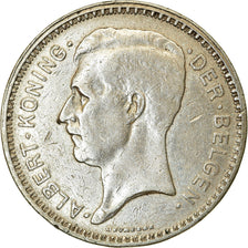 Coin, Belgium, Albert I, 20 Francs, 20 Frank, 1934, EF(40-45), Silver, KM:104.1