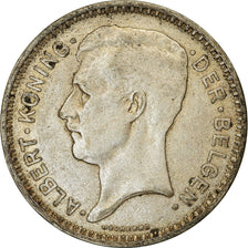 Coin, Belgium, Albert I, 20 Francs, 20 Frank, 1934, EF(40-45), Silver, KM:104.1