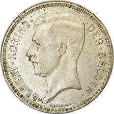 Coin, Belgium, Albert I, 20 Francs, 20 Frank, 1934, AU(55-58), Silver, KM:104.1